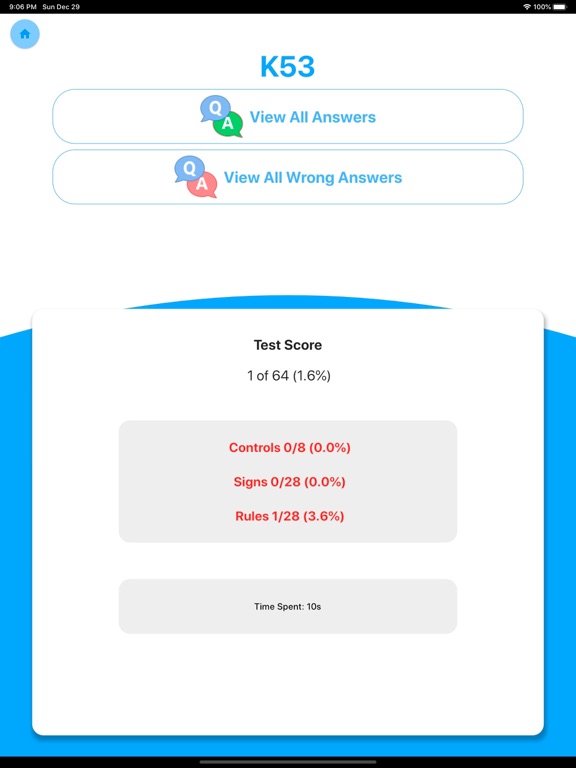 The K53 Learner's Test App App Store preview screenshot 10