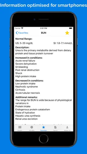Lab Values Pro: Lab reference screenshot 3
