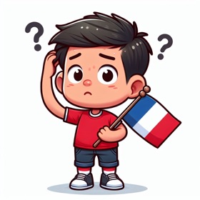 What is F...in French?