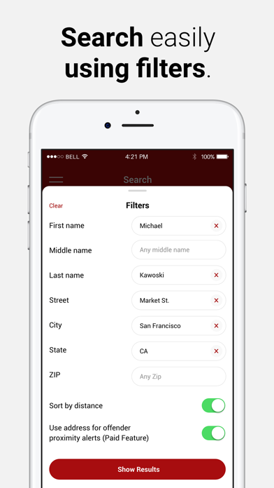 App screenshot