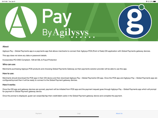 Screenshot #4 pour Agilysys Pay GP