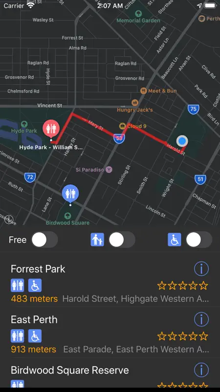 Nearby Toilet screenshot 1 of 5