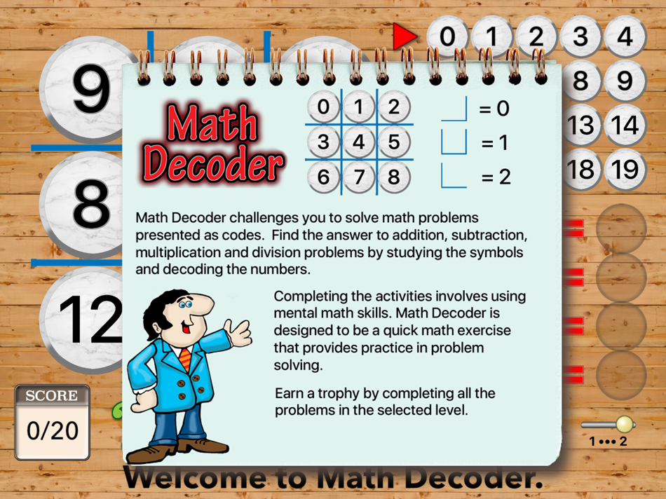 #4. Math Decoder (iOS) Bởi: Ventura Educational Systems