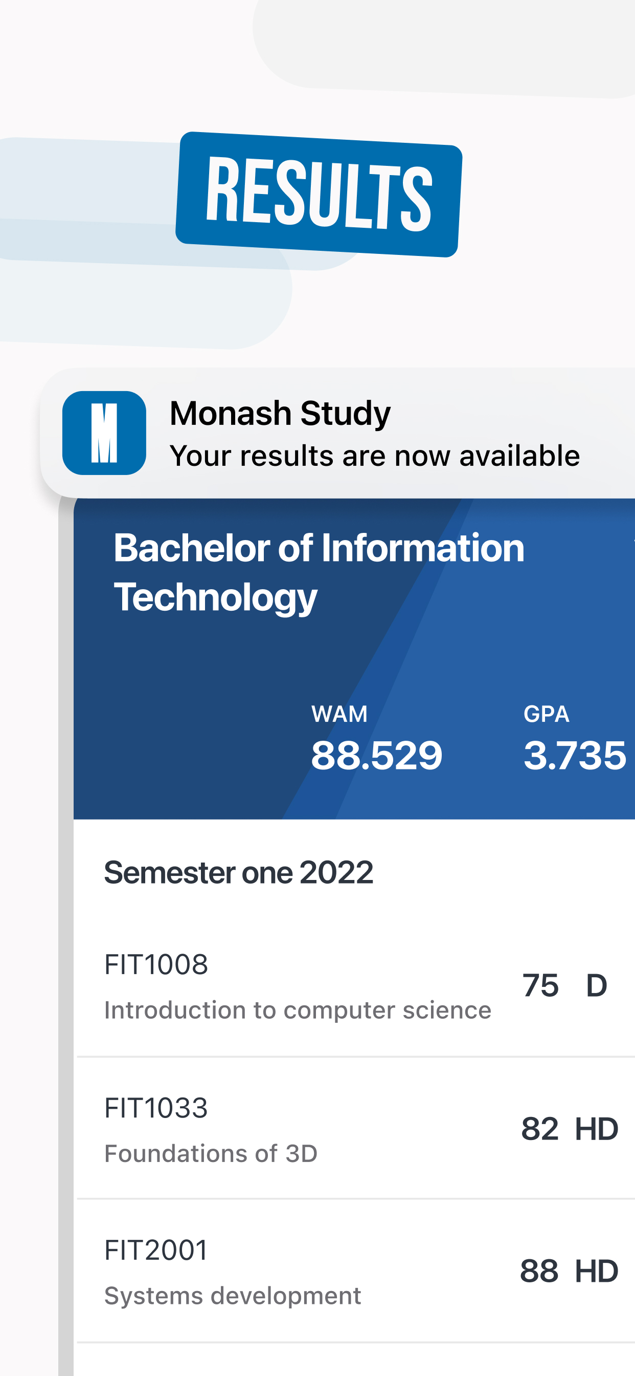Monash Study