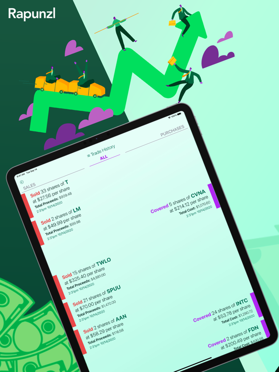 Screenshot #6 pour Rapunzl: Simulate. Invest. Win