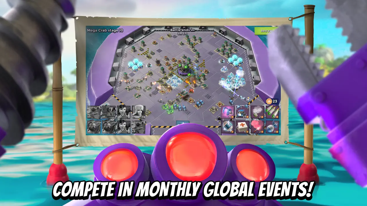 Boom Beach iPhone-skjermbilde 4