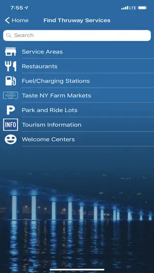 NYS Thruway Authority screenshot 3