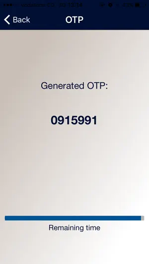 QNB Egypt m-Token screenshot 2
