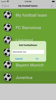 my football teams iphone screenshot 3