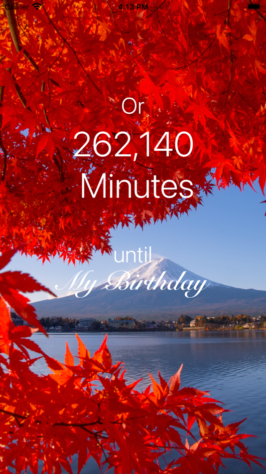 #7. Liquid Glass Countdown Widget (iOS) 来自: Zaffles