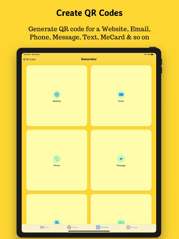 QR-Code Scan iPad screenshot 4 - Shopping app