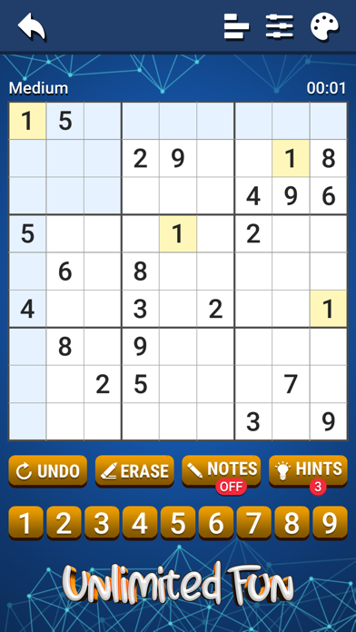SODUku: Classic Sudoku Puzzle Screenshot