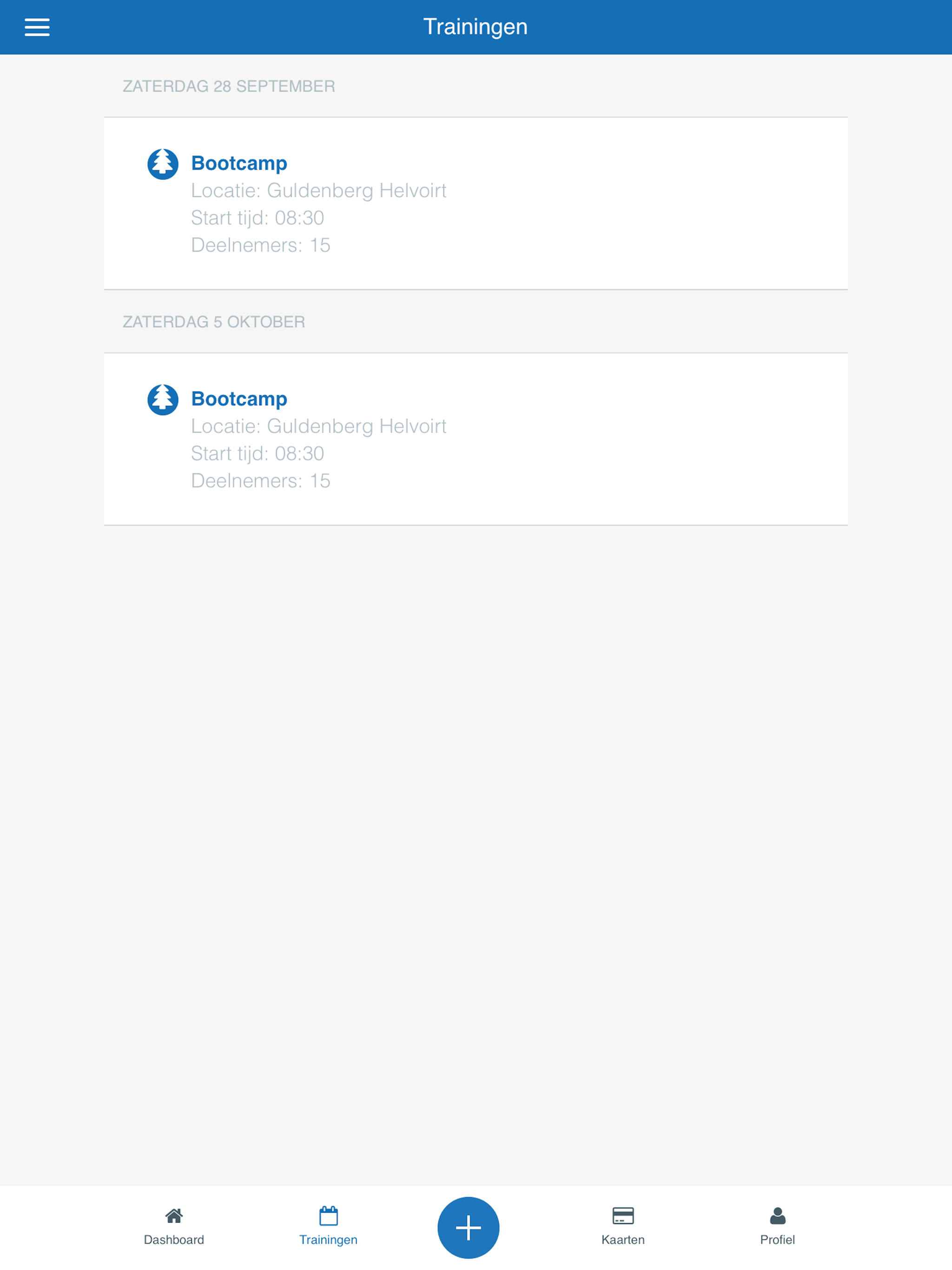 MyTrainer screenshot 8