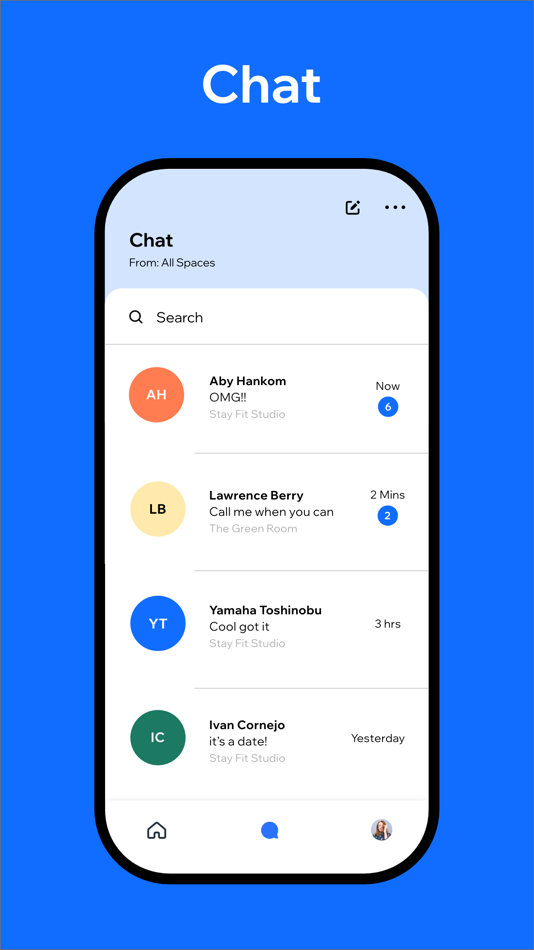#5. Spaces: Follow Businesses (iOS) 由: Wix.com Inc.