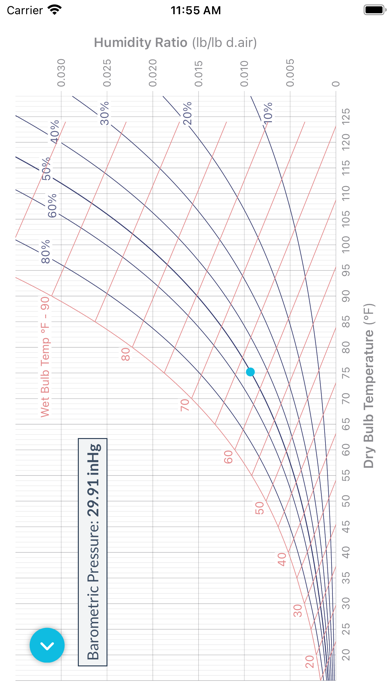 Psychrometrics Screenshot