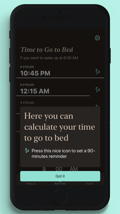 Good Time — Sleep Calculator Screenshot