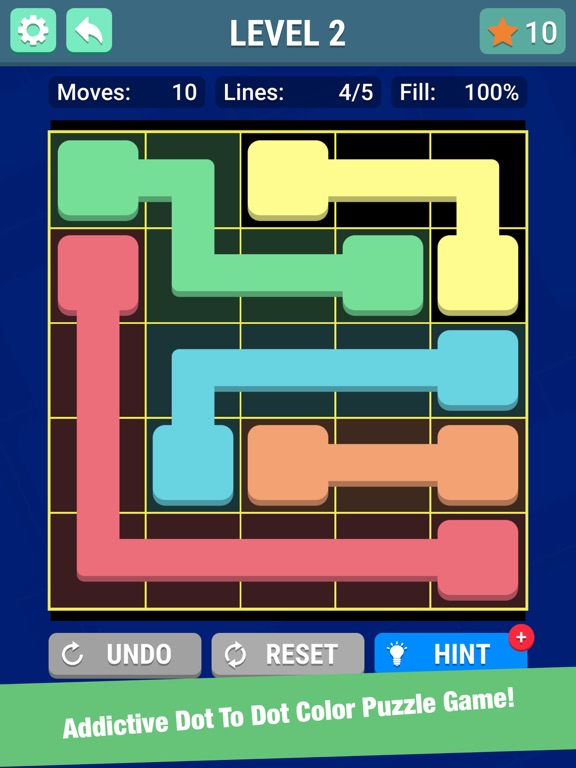 Screenshot #6 pour Dot Connect - Link the Flow