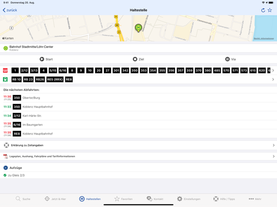 Screenshot #6 pour VRM Fahrplan & Tickets