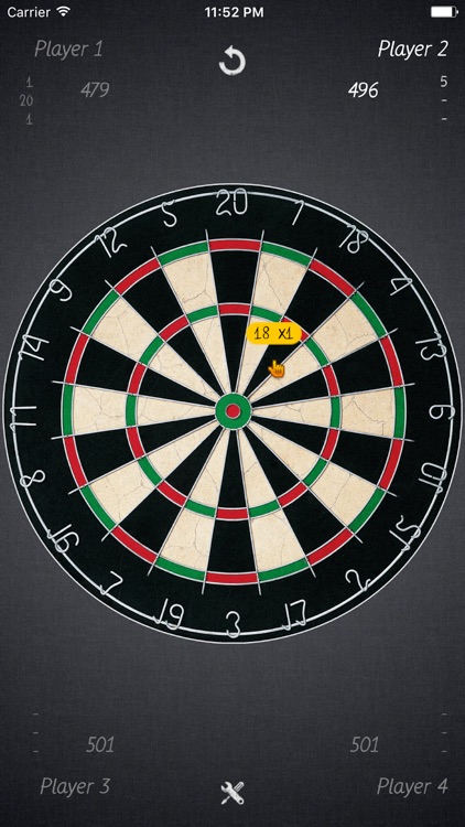 Darts Score Board