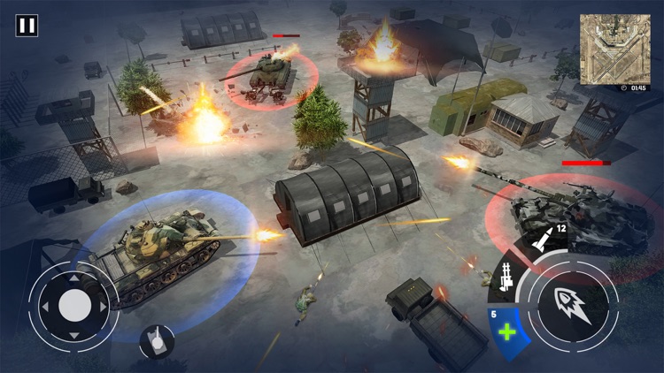 Tanks Blitz: Battle Tank Games screenshot-5