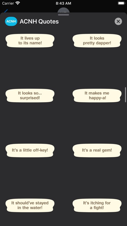 ACNH Quotes screenshot-4