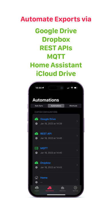 Screenshot #3 pour Health Auto Export - JSON+CSV