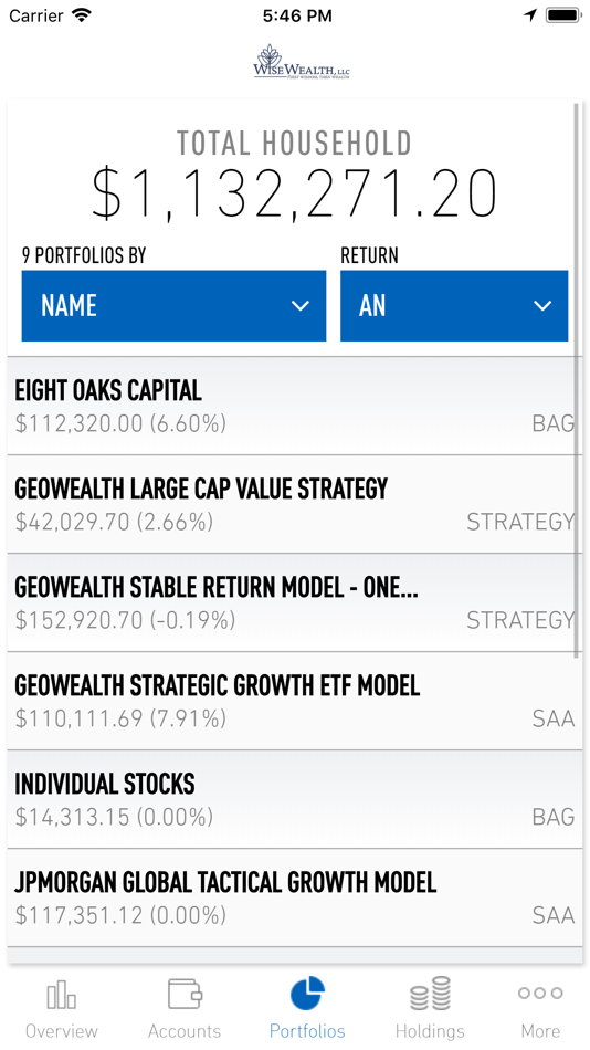 #4. Wise Wealth (iOS) 由: GeoWealth Management, LLC