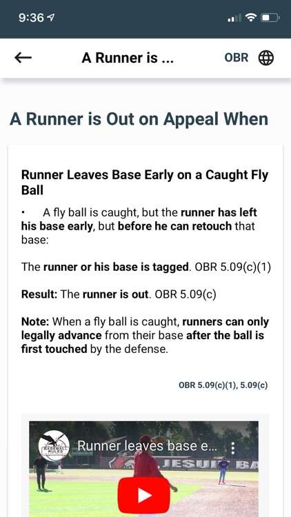 Baseball Rules screenshot-4