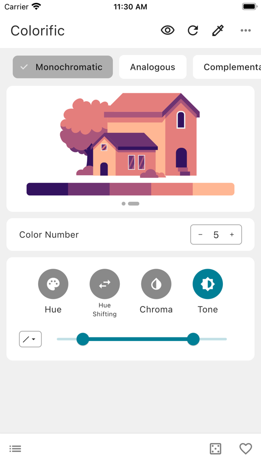 #5. Colorific: Color Palette (iOS) By: 佳珊 吴
