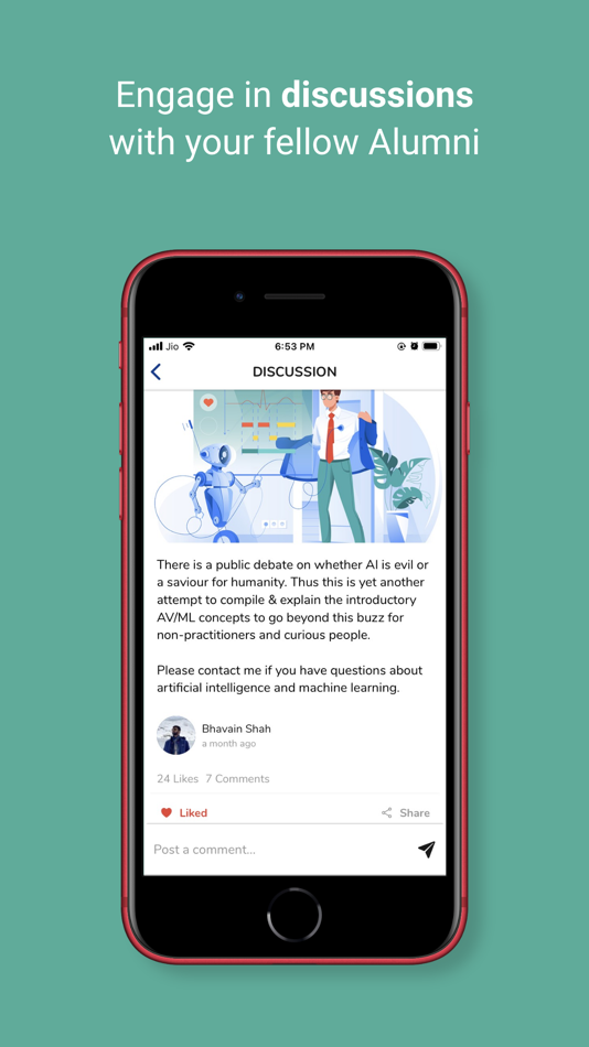 #1. My Alumni Network (iOS) 由: Vaave Networks