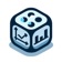 Dice Tracker app icon - Entertainment app for iPhone
