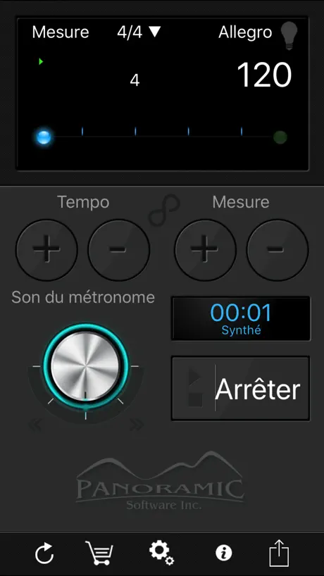 Métronome ∞
