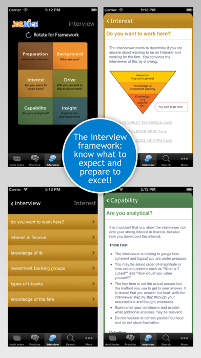 Jobjuice Fin. & Inv. Banking iPhone screenshot 4 - Business app