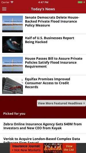 Insurance Journal News screenshot 2