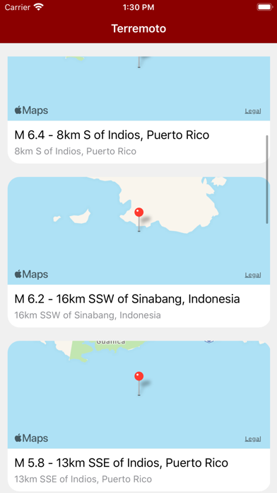 Screenshot #3 pour Terremoto - Earthquake
