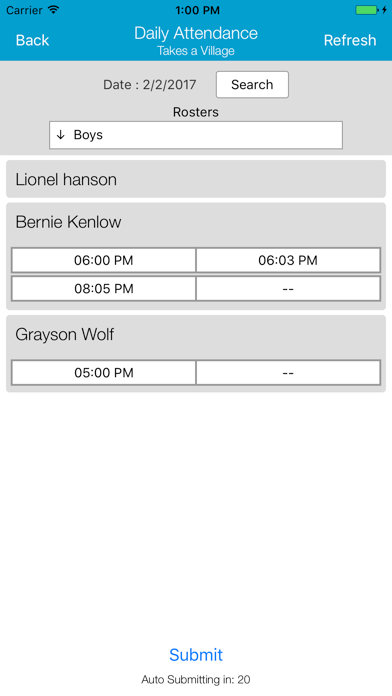 App screenshot