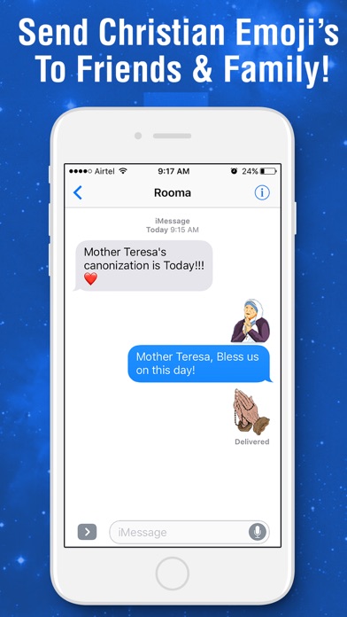 Christian Emoji-Bible Stickers Screenshot
