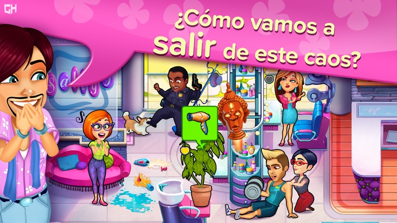 Sally's Salon: Kiss & Make-Up screenshot 1