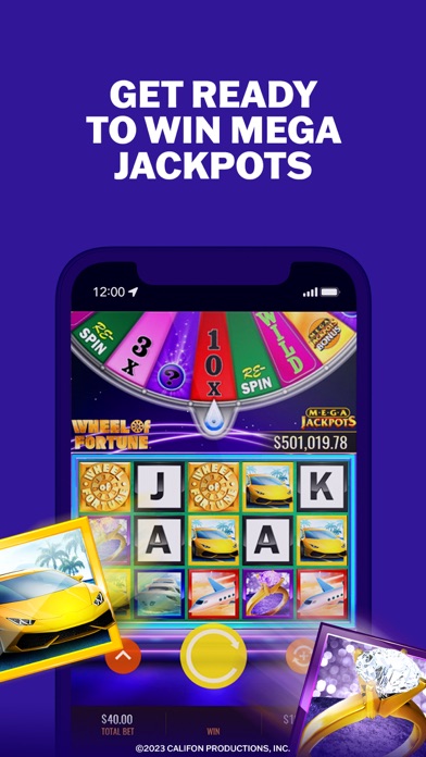 Wheel of Fortune - NJ Casino Screenshot