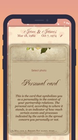Tarot Lenormand Love screenshot