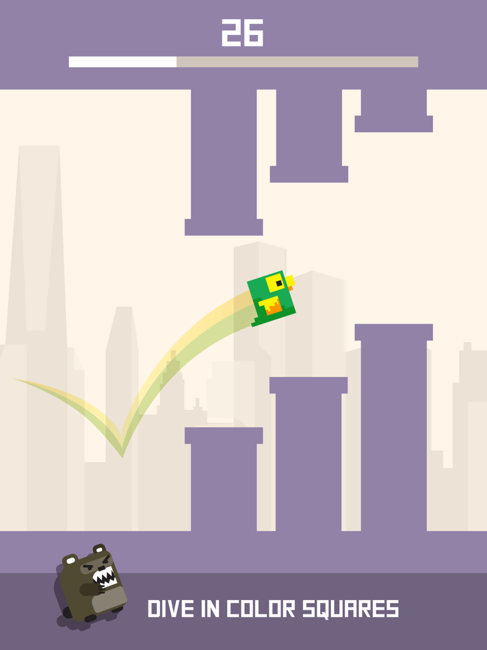 #2. Square Bird Watch - Block Jump (iOS) 게시자: Gosiha Pte. Ltd