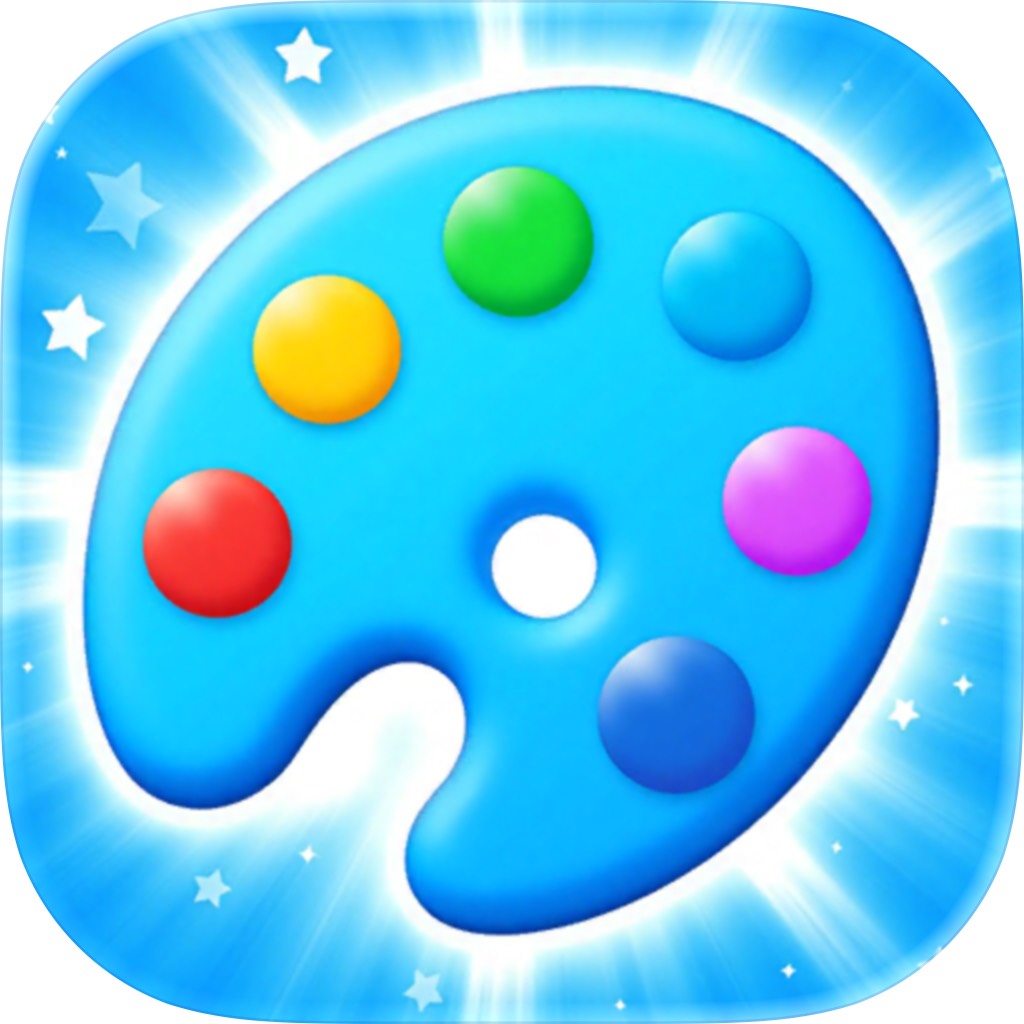 Apple App Store cover for RoomManyColors
