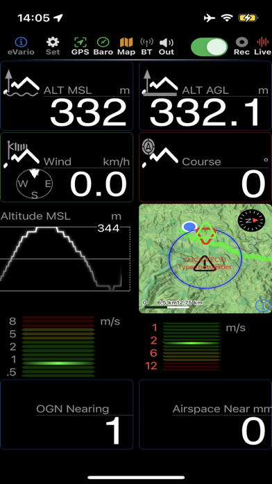 eVario2  - Variometer Pro Screenshot