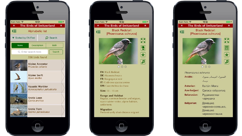 #3. The Birds of Switzerland (iOS) 由: I.M.D. Publicacion C.A.