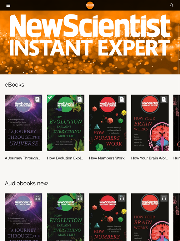 Screenshot #4 pour New Scientist Instant Expert