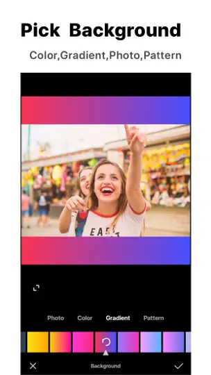 Captura de pantalla de Ḟoto Editor en iPhone 6