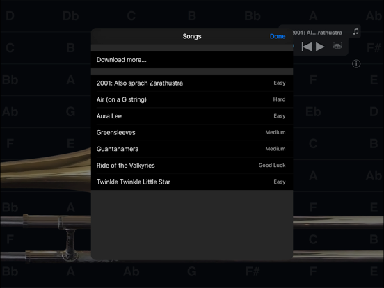 iBone - the Pocket Trombone iPad app afbeelding 3