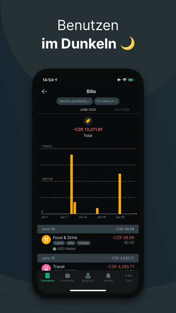 Geld Zähler & Sparen: Spendee Screenshot 5