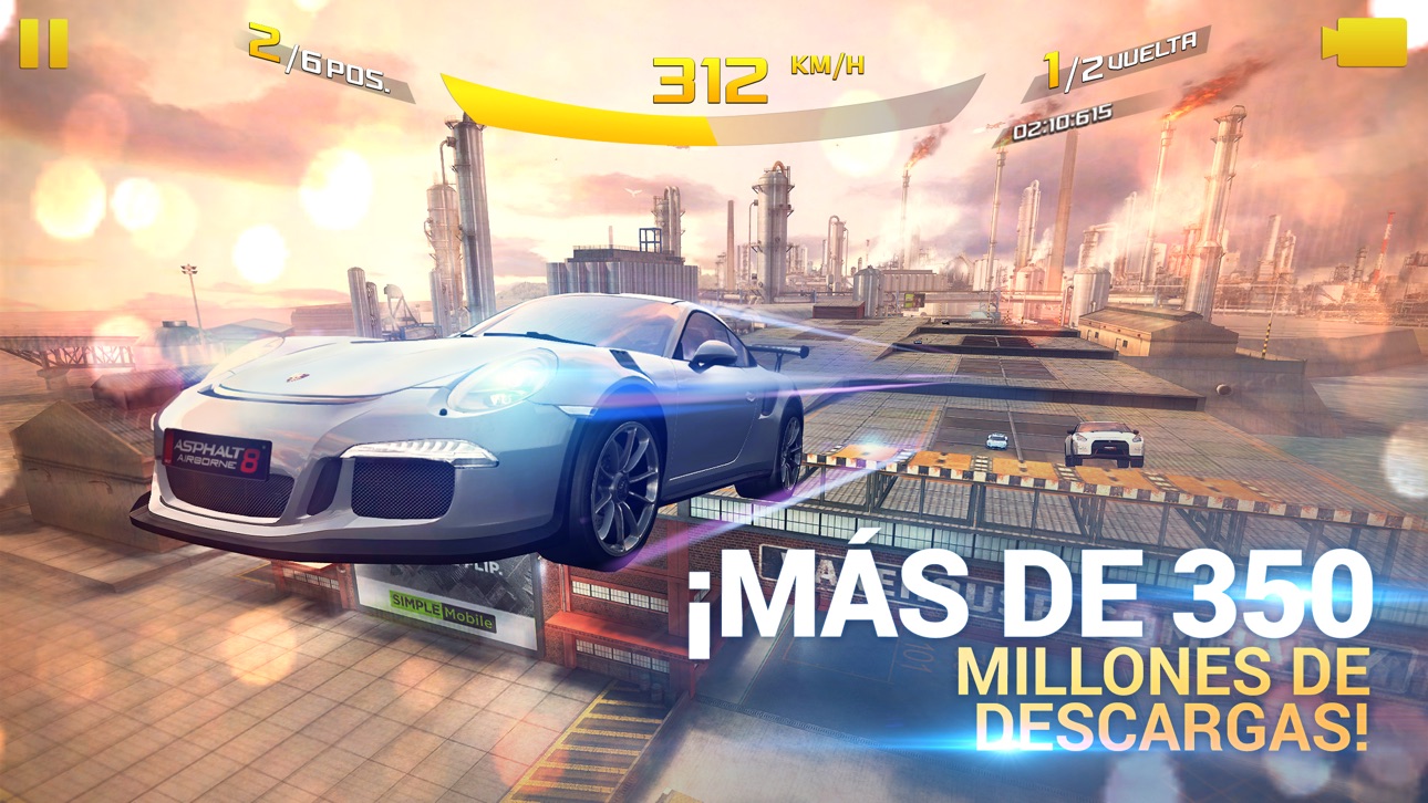 Asphalt 8: Airborne Hack screenshot 1 - iOS game interface
