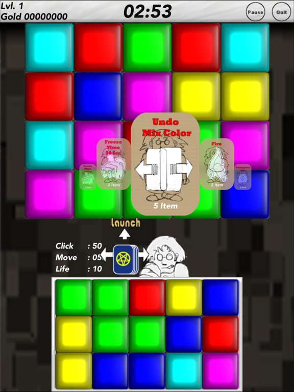 Mr. Color iPad screenshot
